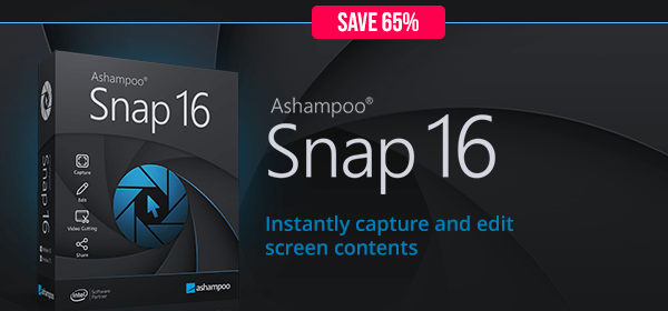 Ashampoo® Snap 16 | Instantly capture and edit screen contents