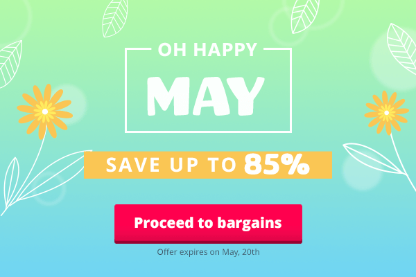 Save up to 85%