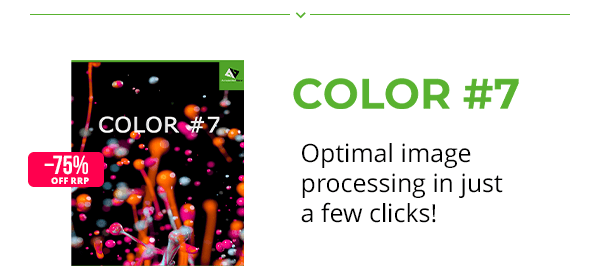 Color #7 | optimal image processing in just a few clicks!