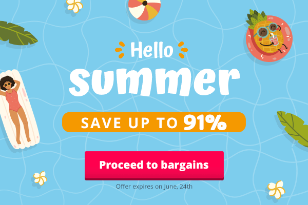 Save up to 91%