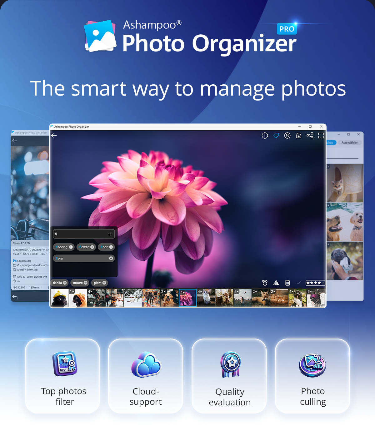 Ashampoo® Photo Organizer Pro | Powerful search