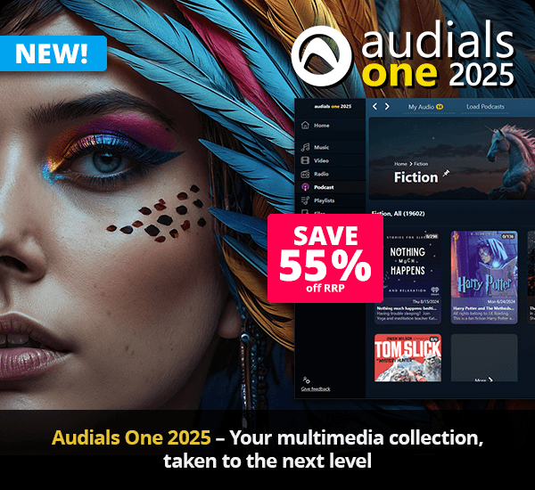 Audials One 2025 | Audials One 2025 – Your multimedia collection, taken to the next level