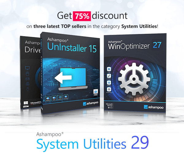 Ashampoo® System Utilities 29