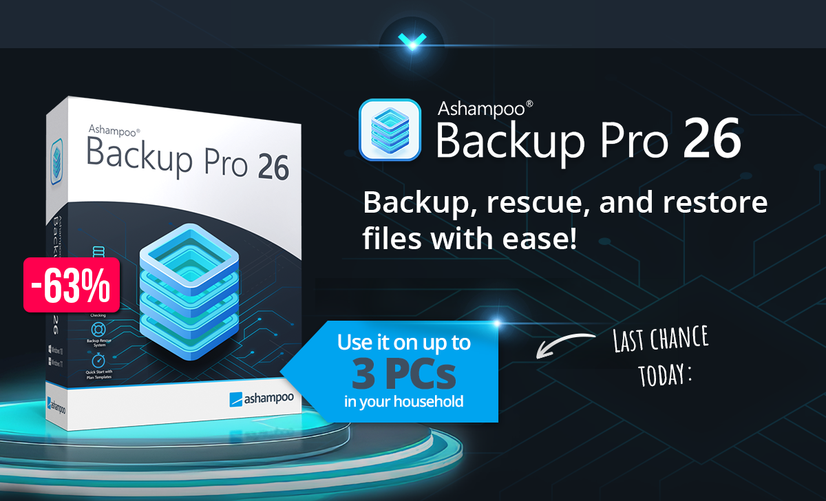 Ashampoo® Backup Pro 26