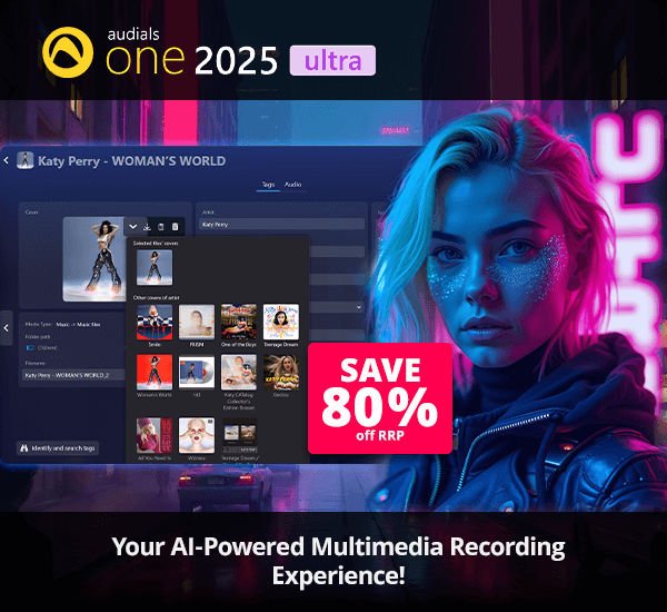 Audials One Ultra 2025 | Audials One 2025 – Your multimedia collection, taken to the next level