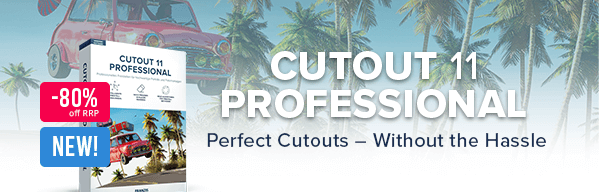 Franzis CutOut 11 professional | The background removal tool for everyone!
