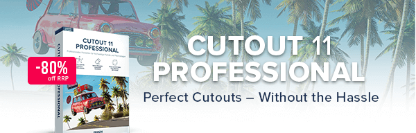 Franzis CutOut 11 professional | The background removal tool for everyone!