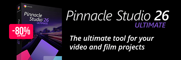 Pinnacle Studio 26 Ultimate | The powerful software for professional video editing and creative projects.