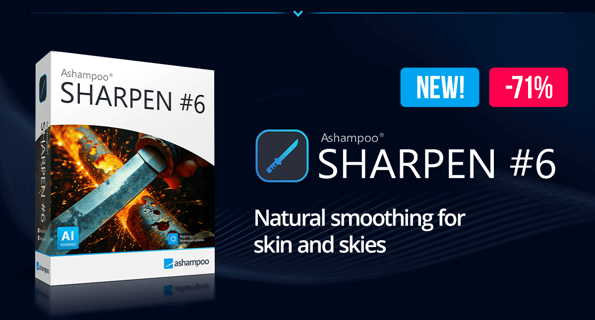 Ashampoo® SHARPEN #6 | Ashampoo Sharpen #6 – Turn Blurry Photos into Stunning Shots