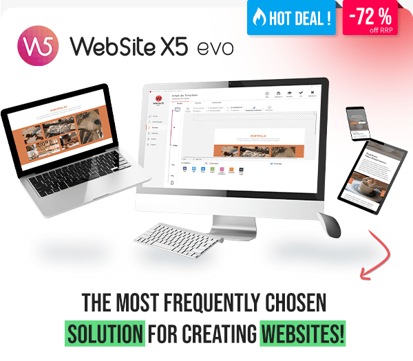 Website X5 Evo | WebSite X5 is the outstanding tool that helps turn your website dreams into reality.