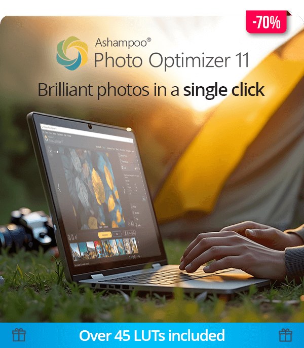 Ashampoo® Photo Optimizer 11 | Brilliant photos in a single click