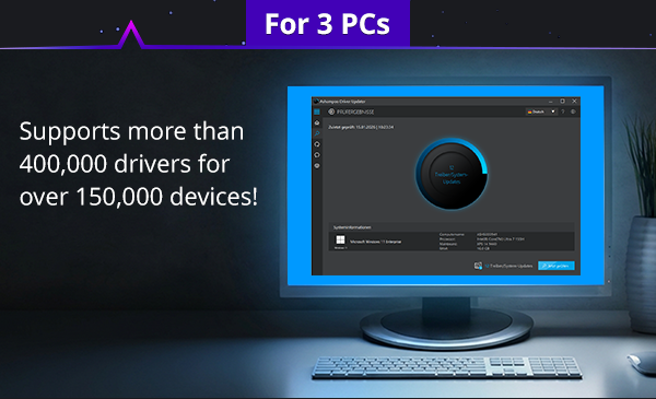 Over 400,000 drivers for more than 150,000 devices