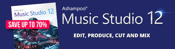 Ashampoo® Music Studio 12 | Edit, produce, cut and mix