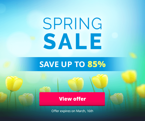 Our springtime offers for you!
