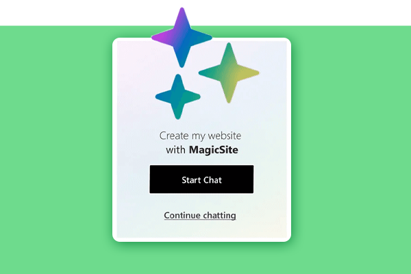 Screenshot of AI module