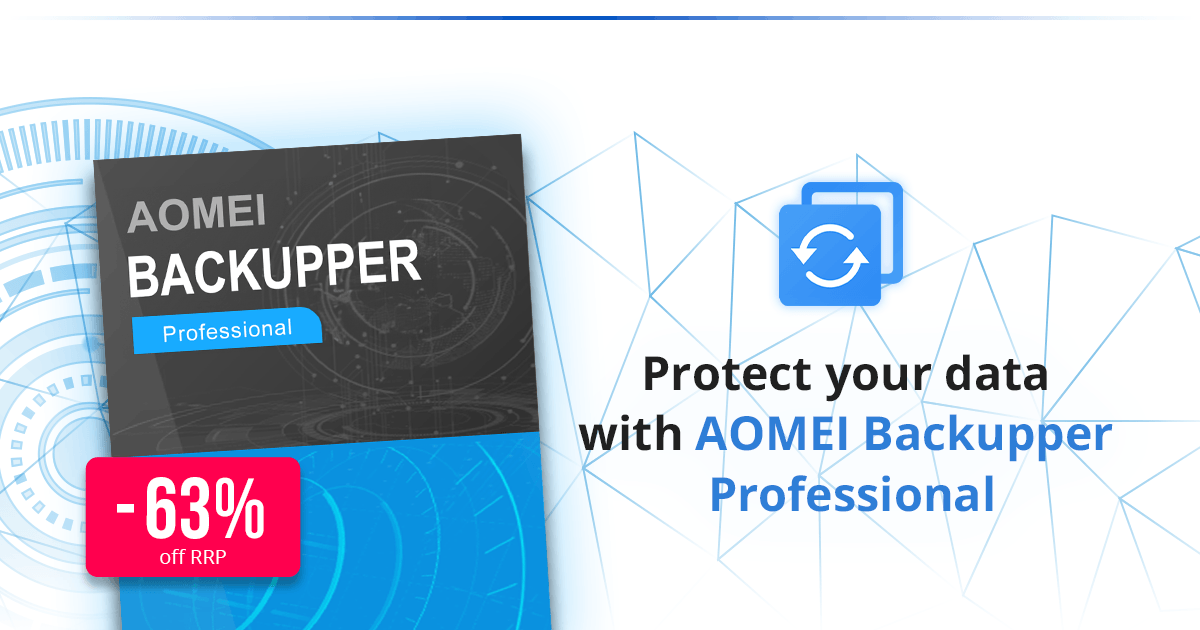 AOMEI Backupper Professional | Reliable backups for your PC!