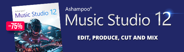 Ashampoo® Music Studio 12 | Edit, produce, cut and mix
