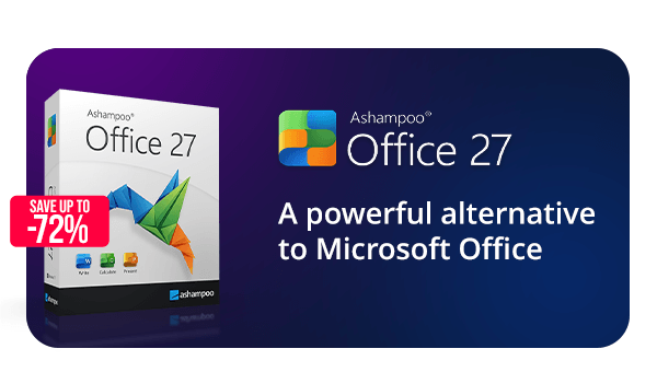 Get yourself the Office suite with excellent performance at an unbeatable price tag! Buy once, use forever!