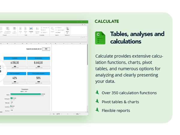 Ashampoo Office 27 - Calculate