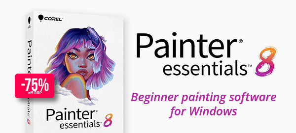 Corel Painter Essentials 8 | Beginner painting software for Windows