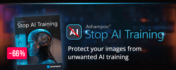 Ashampoo® Stop AI Training | Protect your images from unwanted AI training