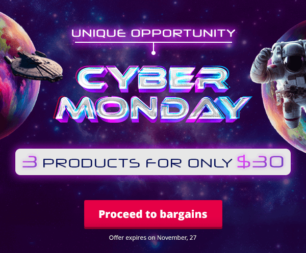 Cyber Week special: More huge savings only today!