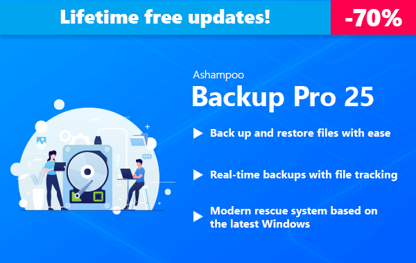 Ashampoo® Backup Pro 25 | Best Tool to Simplify Your PC Disk Management